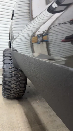Bed liner install 6