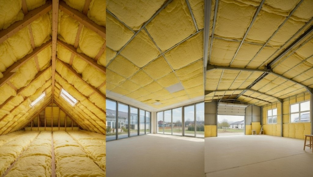 Aerolite Soft Touch ceiling insulation installation