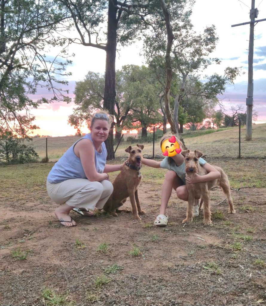Braecrest dogs in nature