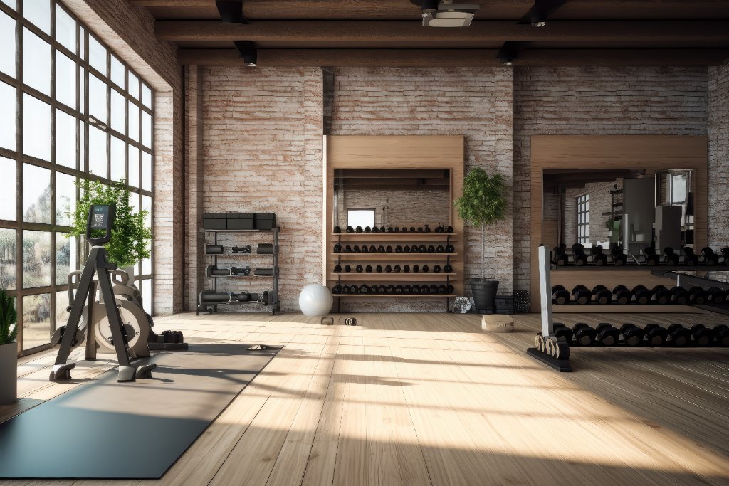Luxury Gym Interior