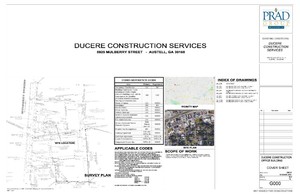 Additional construction drawings Historic Austell House complete restoration documentation by PRAD Group