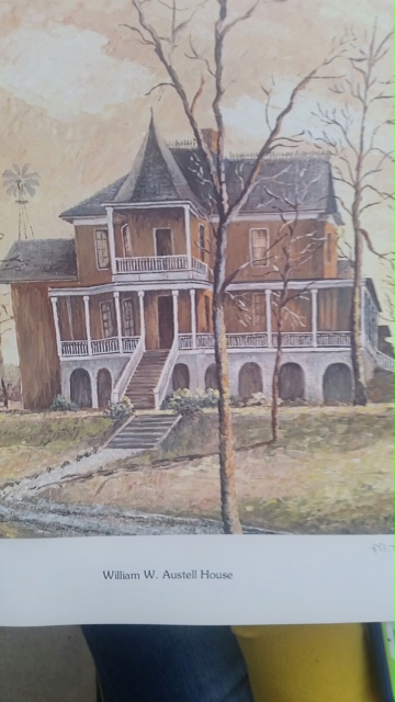 Austell House before extensive restoration began in 2016