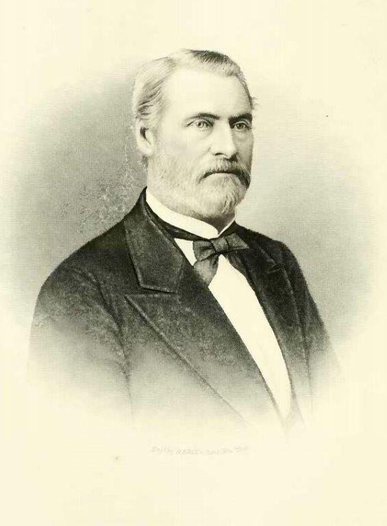 Portrait of General Alfred Austell - Founder of Atlanta National Bank and namesake of Austell, Georgia
