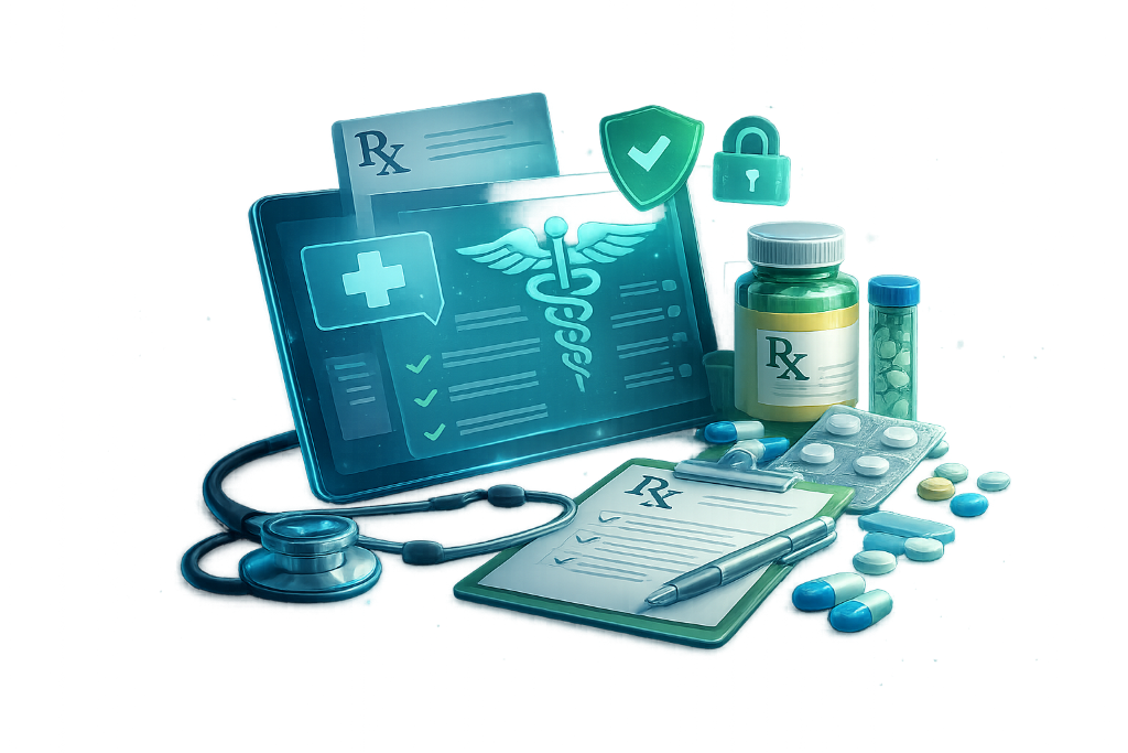 GP Practice and Pharmacist using WorkFlow