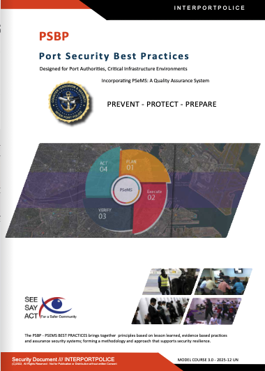 PSBP Port Security Best Practices Booklet Cover