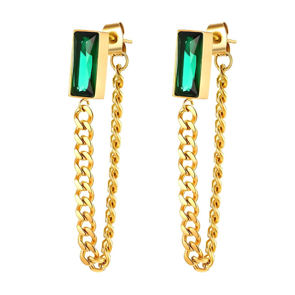 Emerald City Earrings