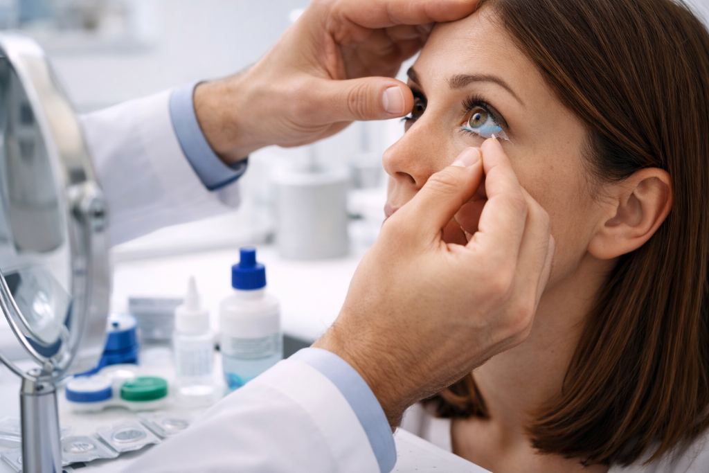 Adaptation lentilles