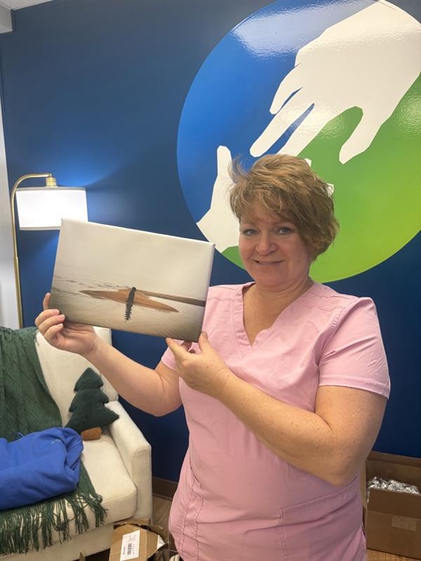 Shari Gosselin donated her artwork to the Foundation — Artwork Fundraiser