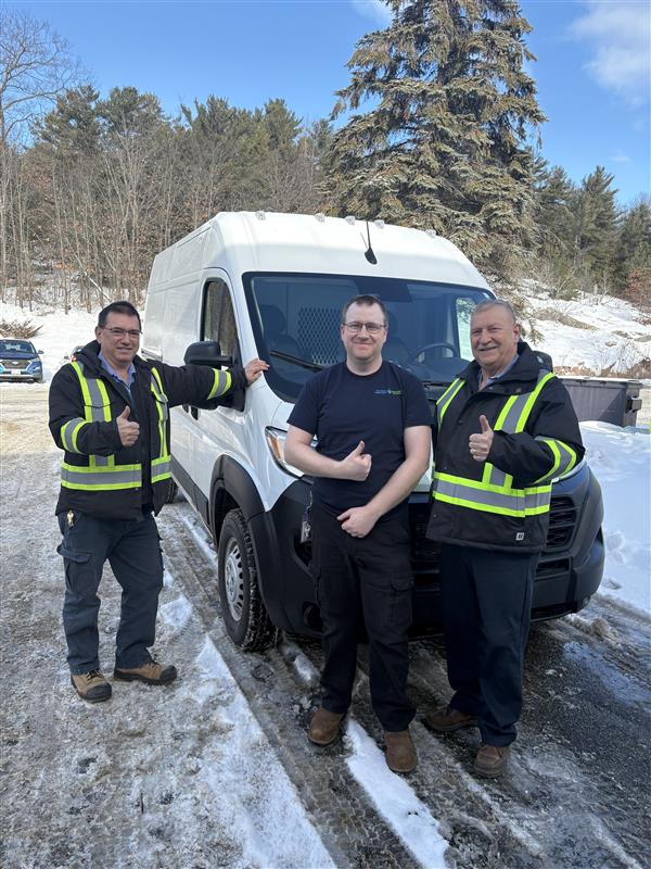 New cargo van purchased for Blind River Site