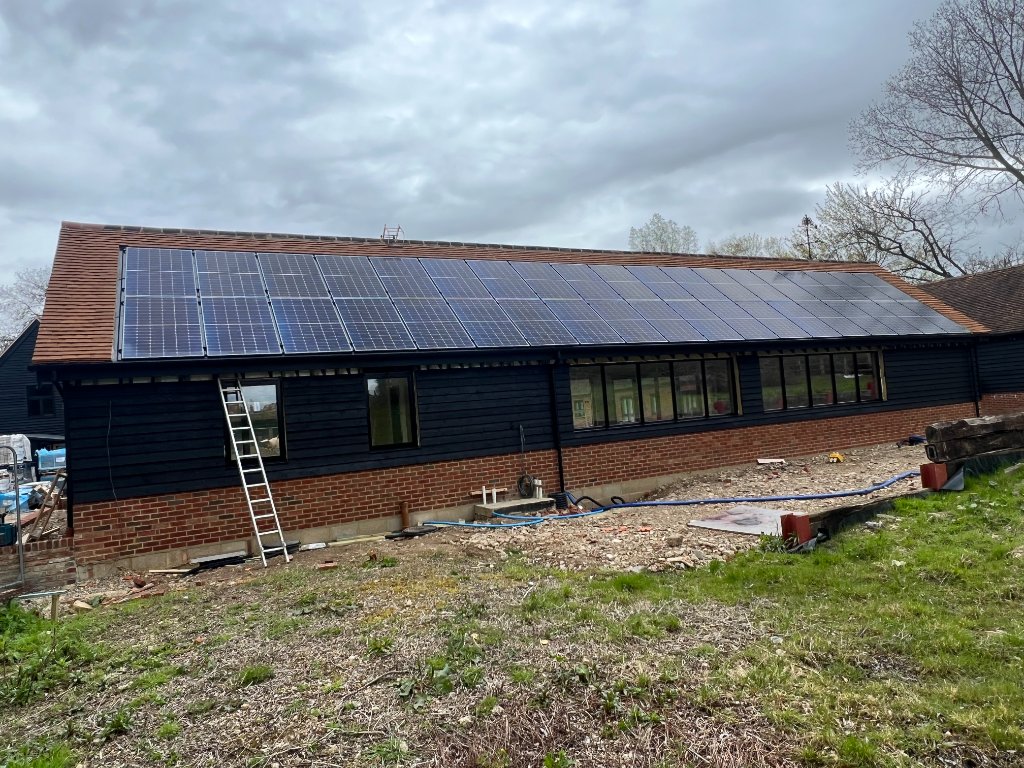 Barn Conversion — Solar Panel Integration, Essex