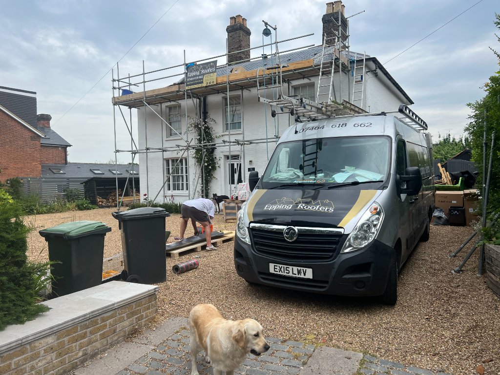 Lead Flashing Dressing — Essex