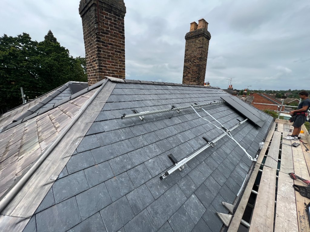 Slate Roof — Re-slate & Repoint