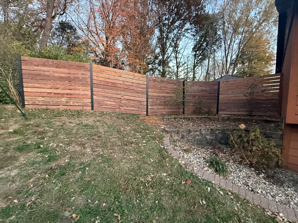 Wood Fence Installation - Gertz FenceWorks LLC, Collinsville IL