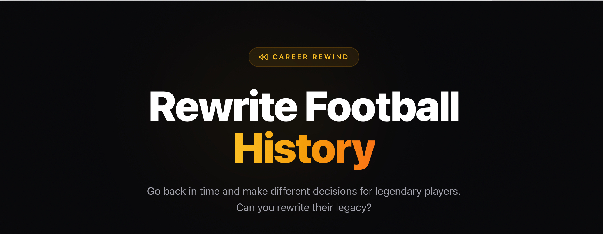 The Great Career Rewind template preview