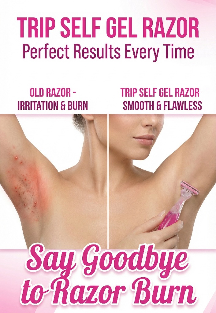 Before & After - Say Goodbye to Razor Burn