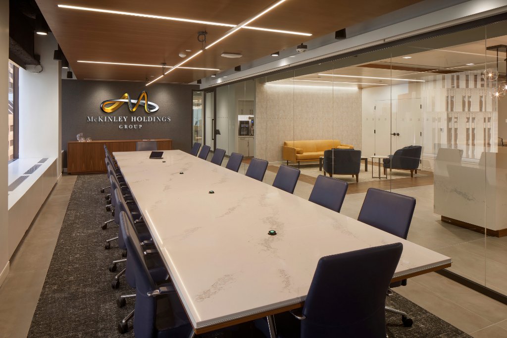 McKinley Holdings Group portfolio conference room for business meetings