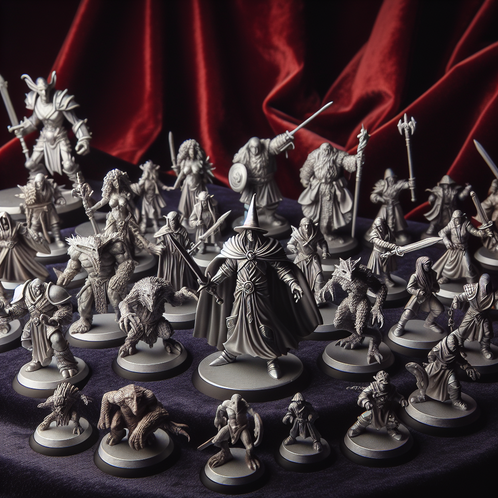 TSR Ral Partha Miniatures Set (1980s)