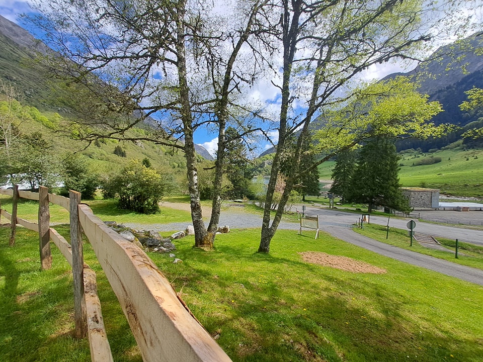 Vue panoramique sur les Pyrénées