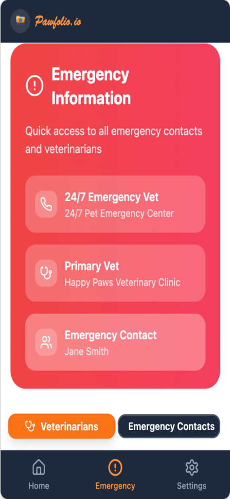 Emergency Information