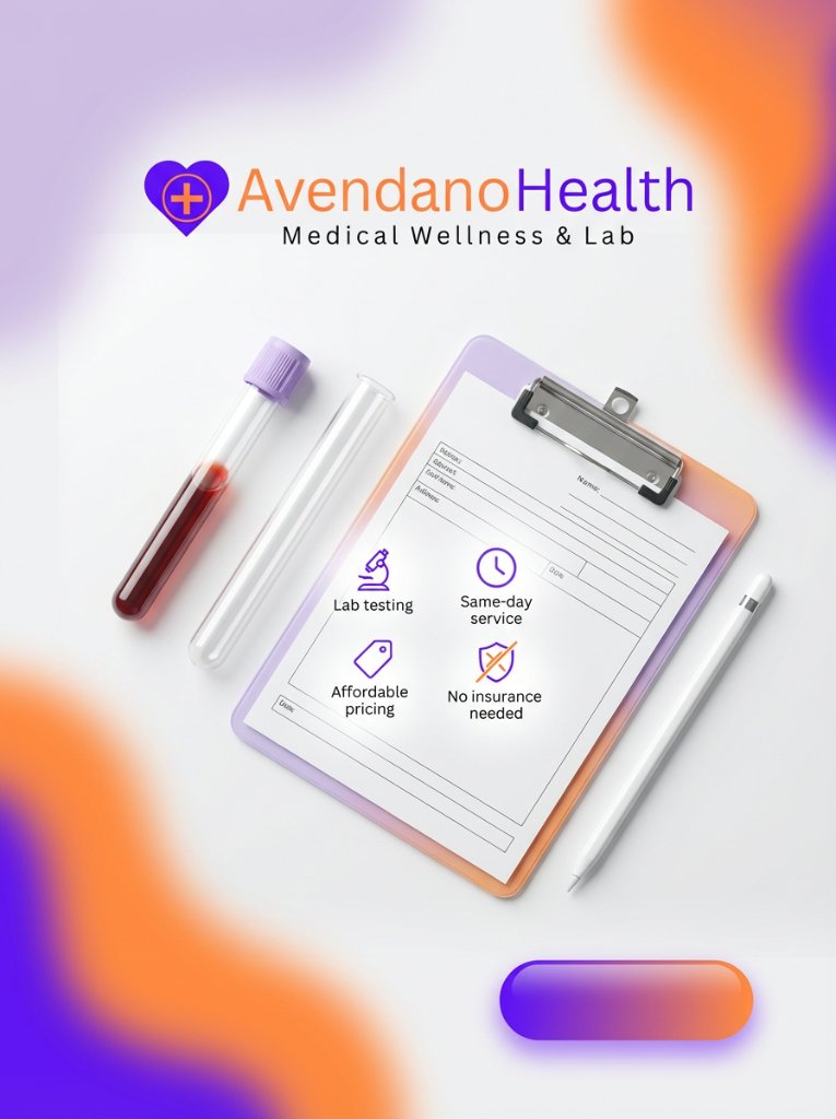 Avendano Health Lab Work