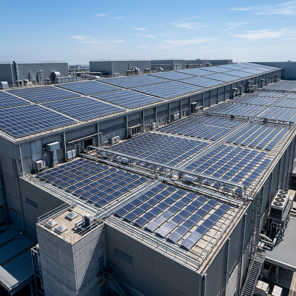 Planta Industrial Solar — 787 Paneles