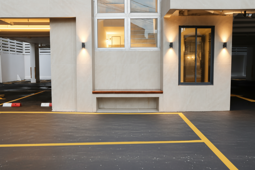 Hotel Garage Area