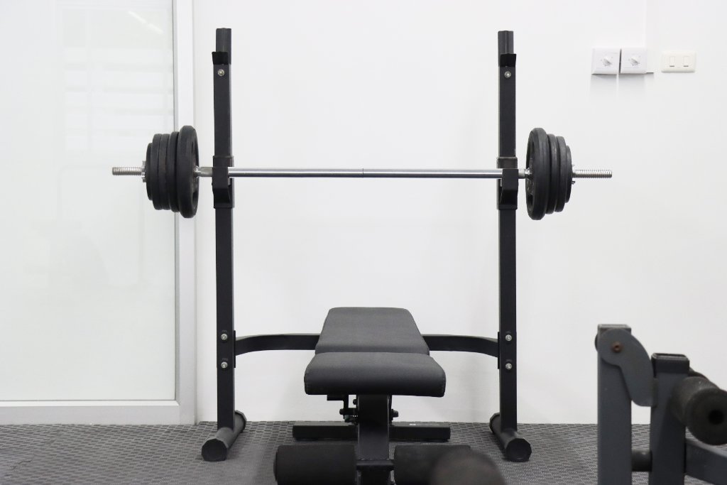Gym Barbell Station