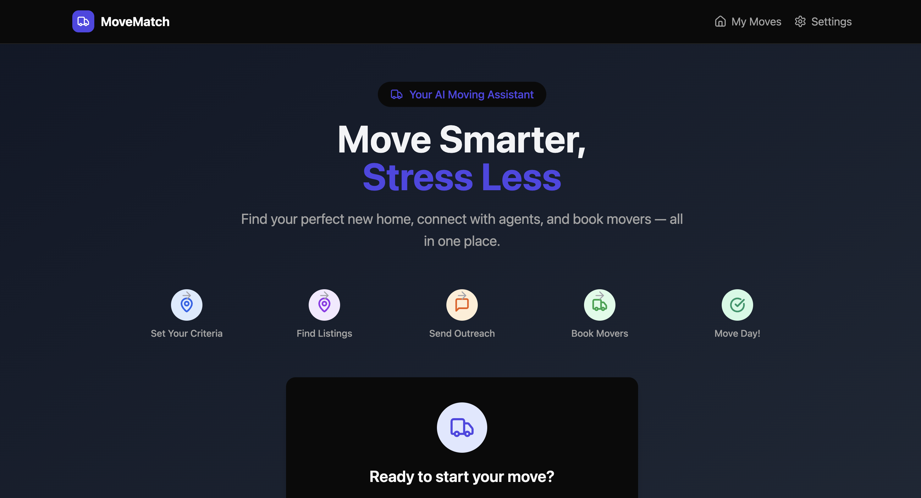 MoveMatch template preview