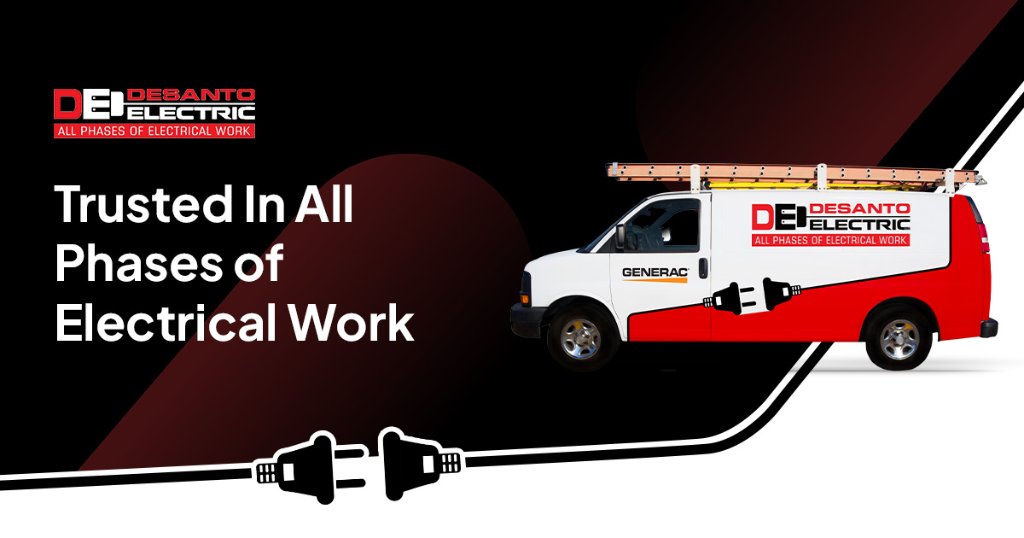 DeSanto Electric LLC — Licensed and insured electricians serving Monmouth and Ocean Counties, NJ since 2012