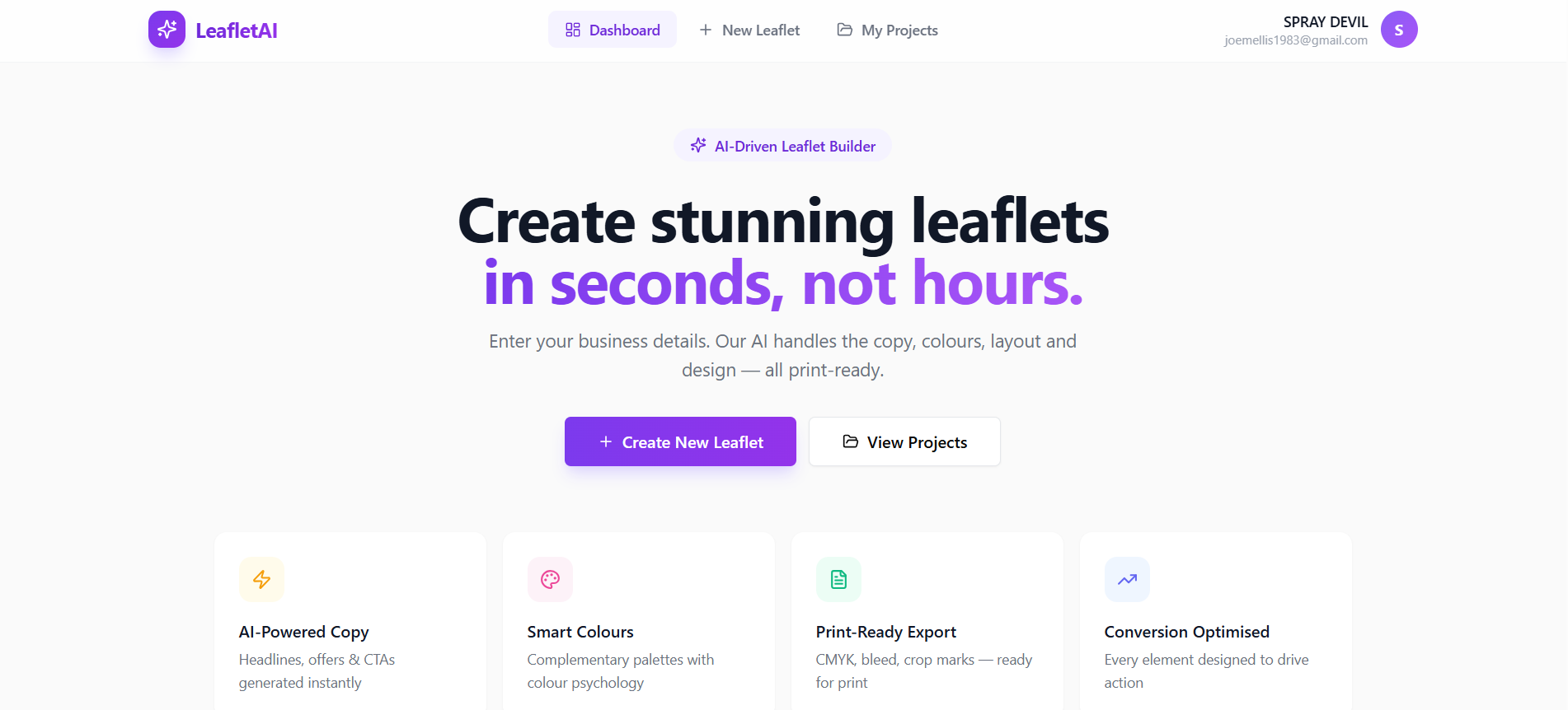 BrandLeaf template preview