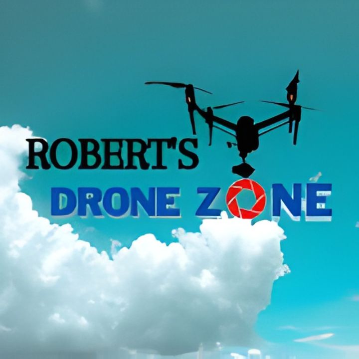 Roberts Drone Zone Logo