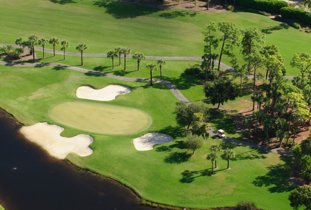 Golf Course Drone Photography