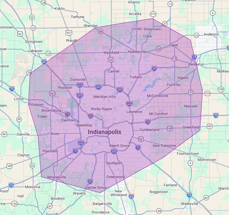 Service Area Map