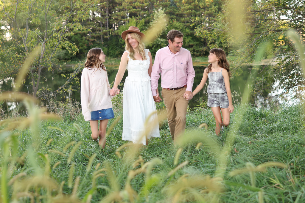 Michael Bridgford with family