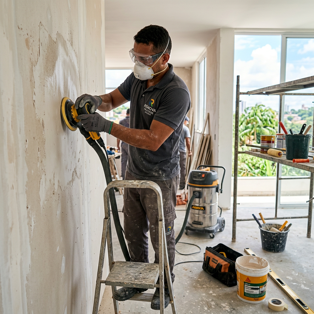 Por que pintar paredes sem preparação é desperdício de dinheiro