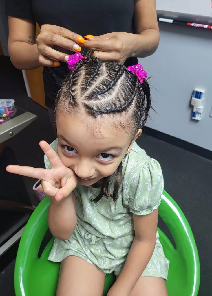 After - Kids Braids