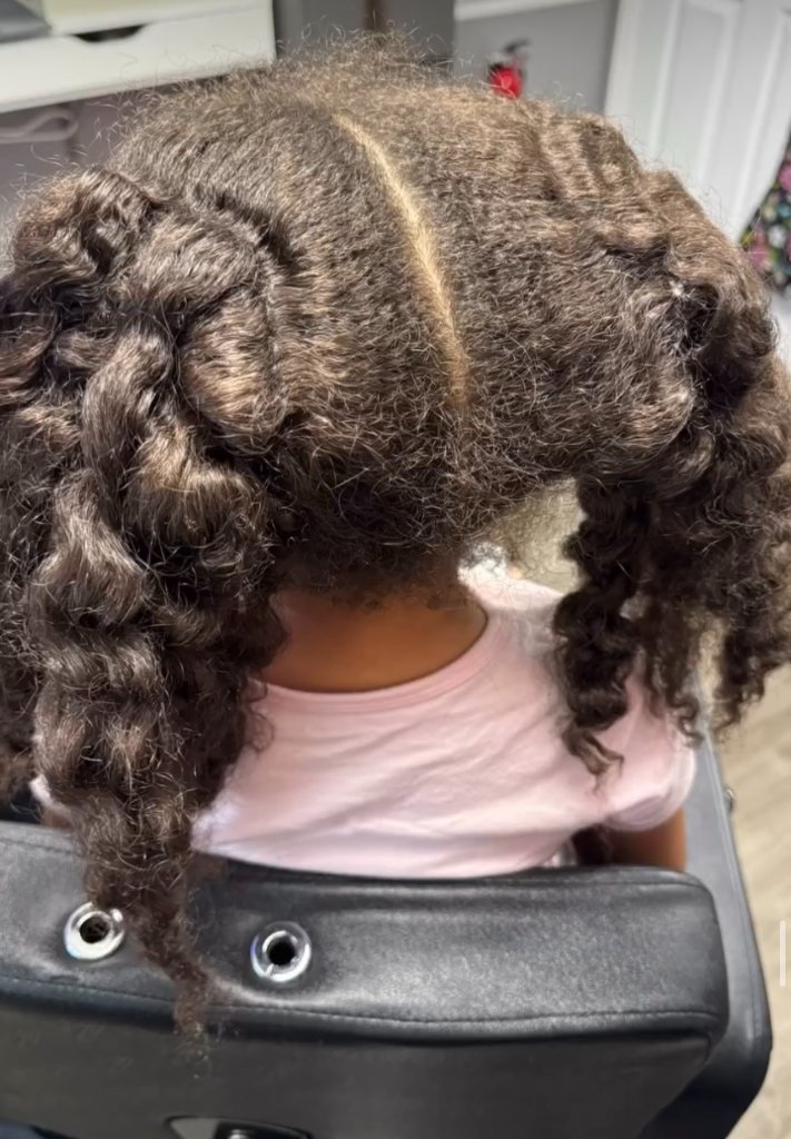 Before - Kids Braids