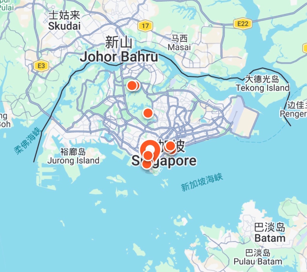 Singapore Map