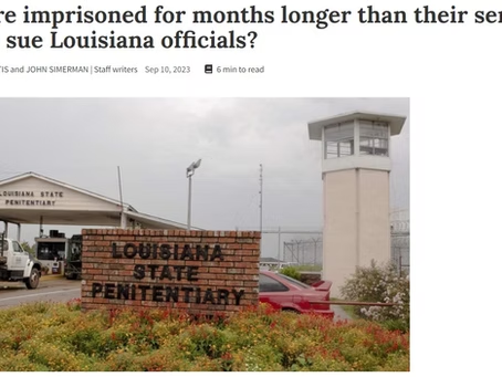 Judge Blasts Louisiana Prisons for Over-detention in Rhodes Law Case