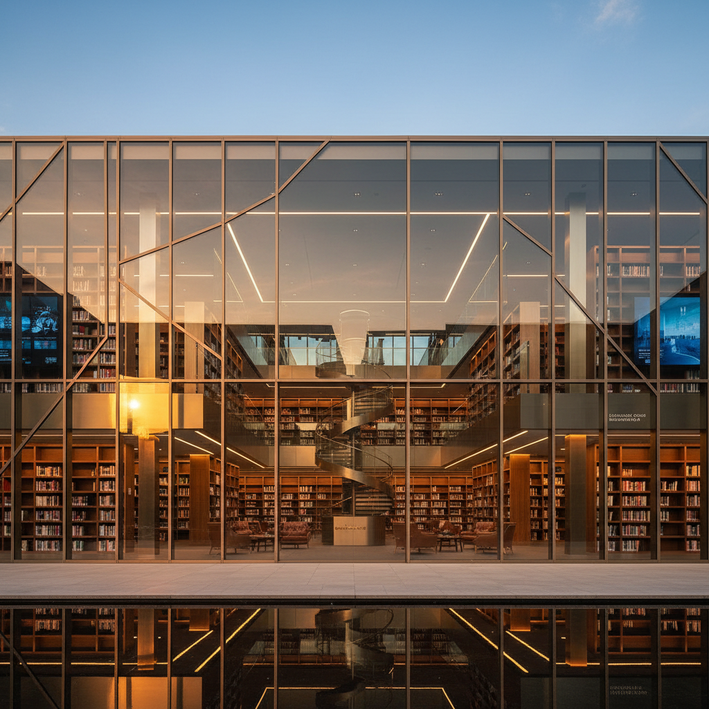 Modern architectural knowledge center - Malhi Knowledge Base