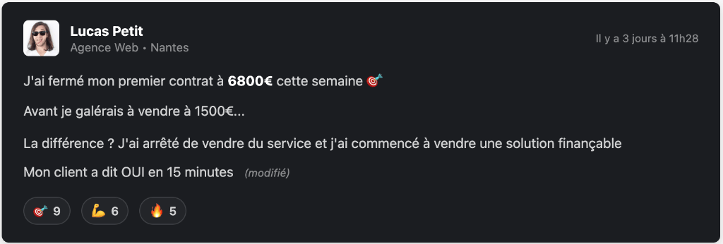 Témoignage client 5