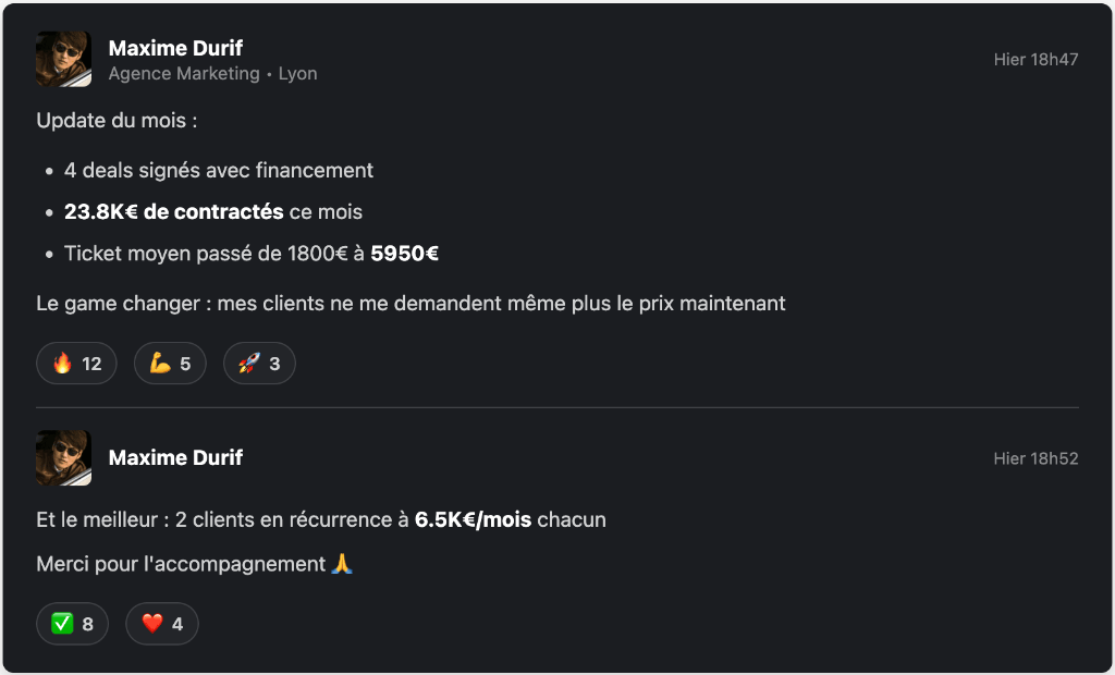 Témoignage client 2
