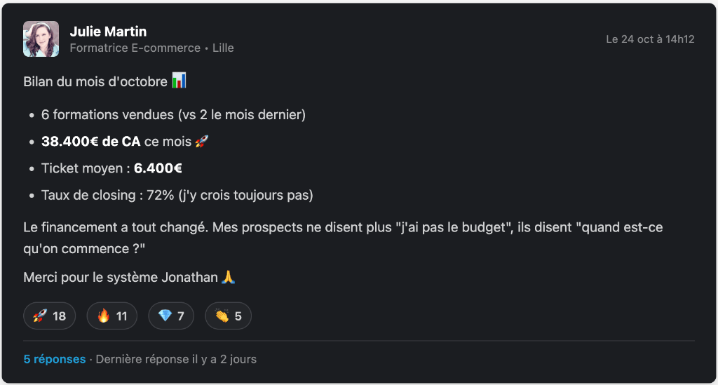 Témoignage client 6