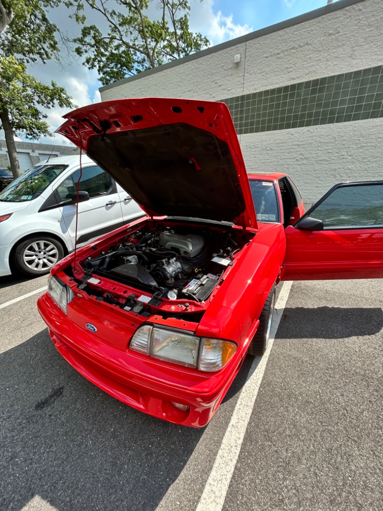 Engine Bay Detail - Fox Body Mustang · Suffolk County