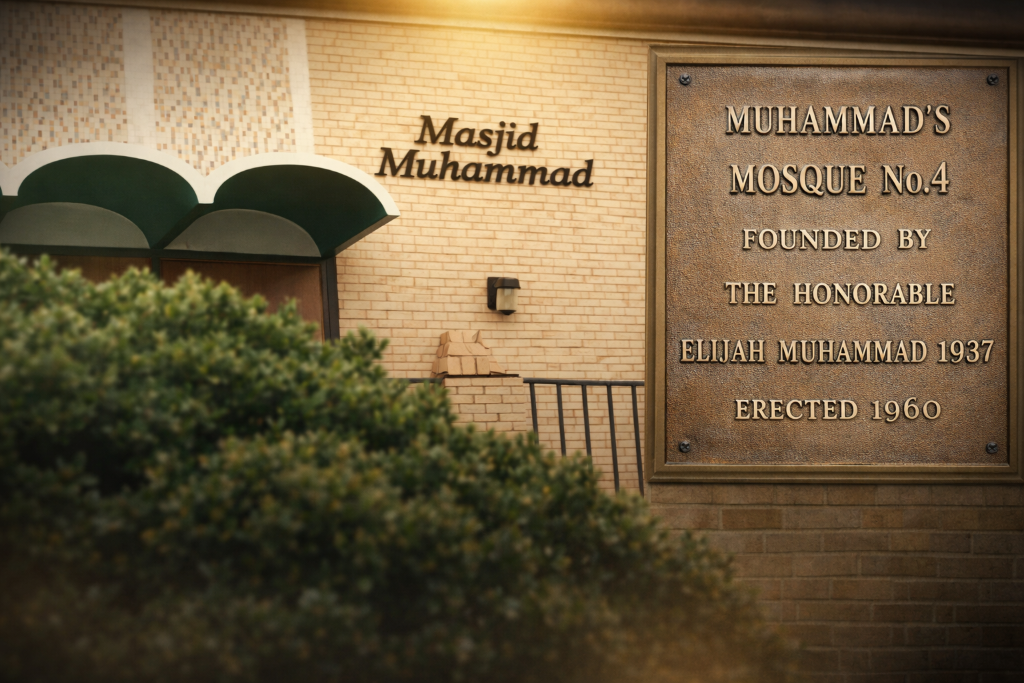 Masjid Muhammad dating back to 1937