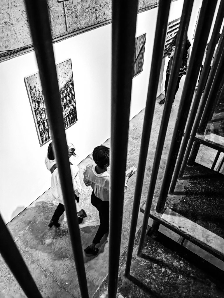 blanco y negro.