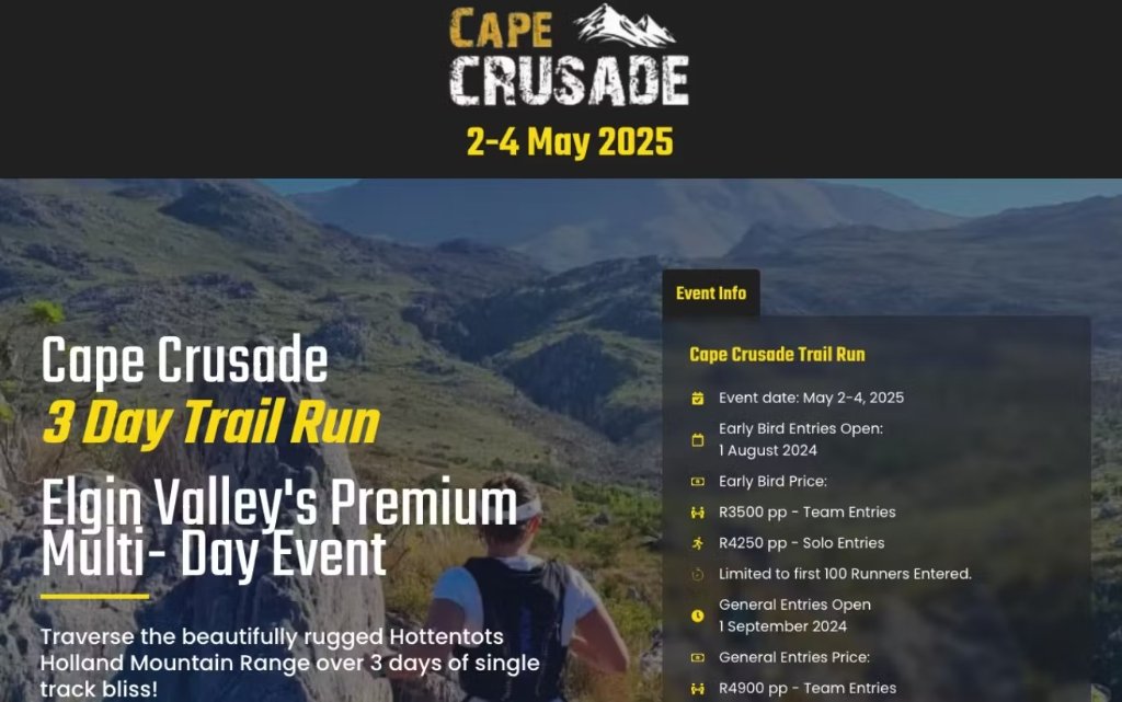 CAPE CRUSADE TRAIL