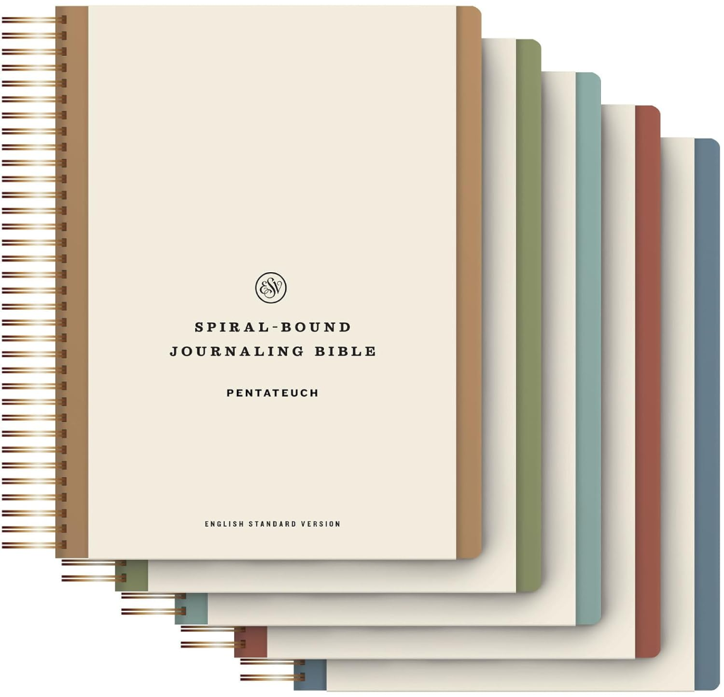 ESV Spiral-Bound Journaling Bible - Pentateuch