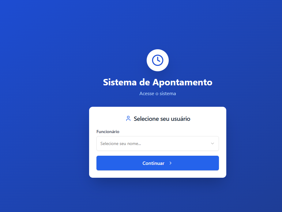 Apontamento de Horas template preview