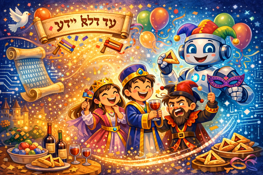 Ad D'lo Yada: Purim and the Age of Artificial Intelligence - פרשנות | Editor
